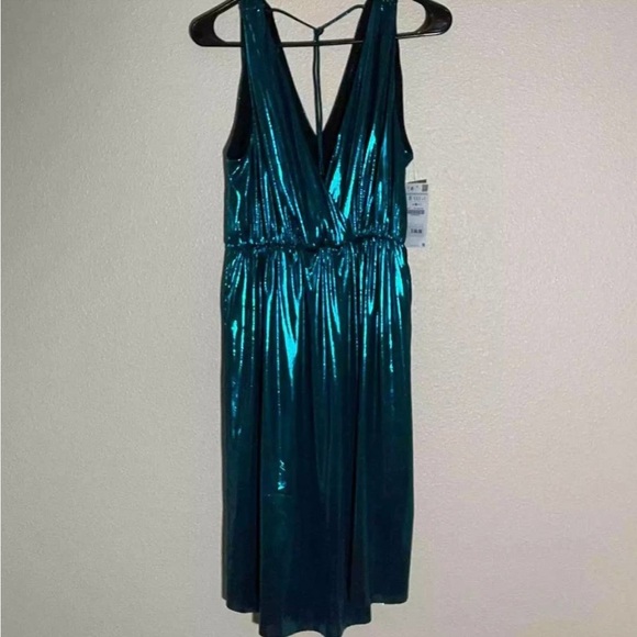 Zara Metallic Mini Dress - Picture 3 of 6